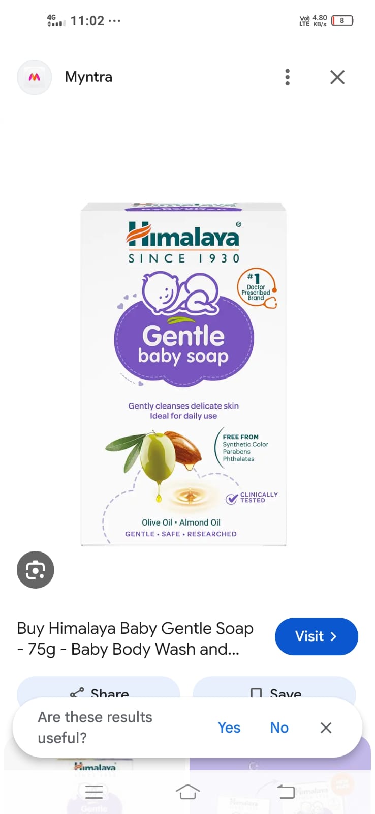 Beby soap 